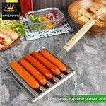 Hotdog Roller Stainless Steel Sausage Roll Rack