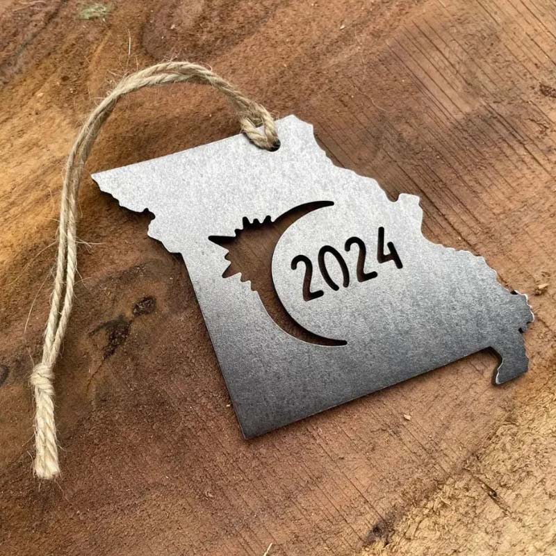 2024 Commemorative Metal Ornament