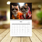 Stylish Dogs and Cats Calendar