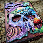 Skull And Nature Hidden Key Box