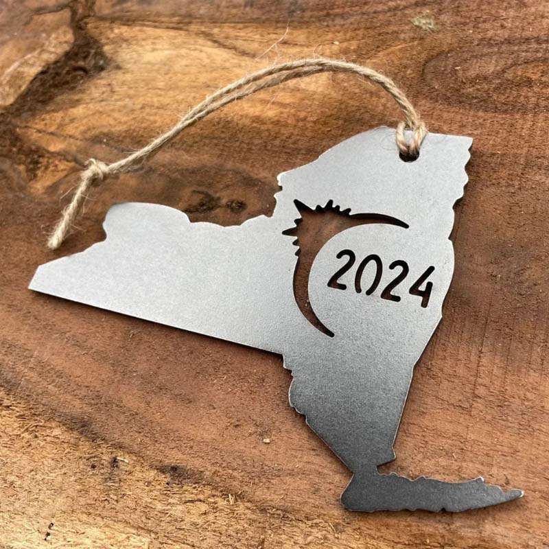 2024 Commemorative Metal Ornament