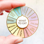 What To Eat Enamel Pin