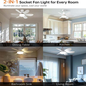 Ceiling Fan with LED Light