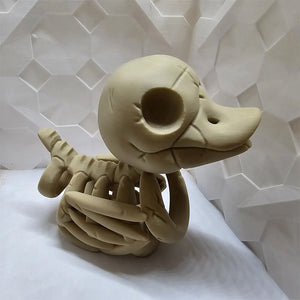 Halloween Skeleton Duck Decor