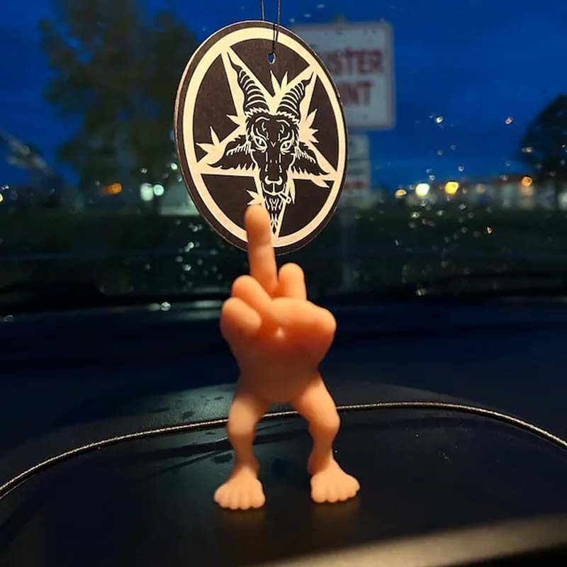 Middle Finger Figure With Legs