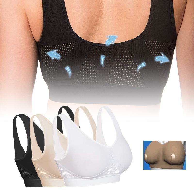 Mesh Breathable Sports Bra