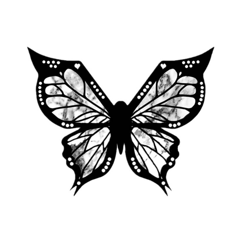 THE BUTTERFLY STENCIL