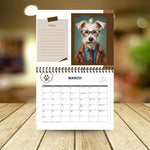 Stylish Dogs and Cats Calendar