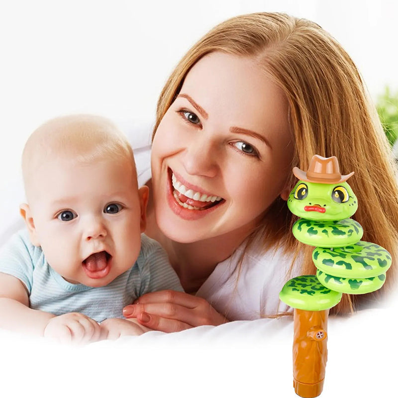 Twisted Balance Swinging Snake Whistle Toy