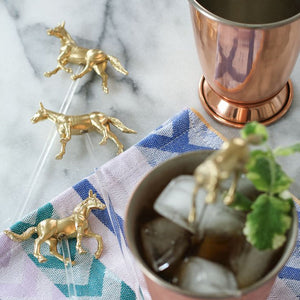 Kentucky Derby Horse Drink Stirrers