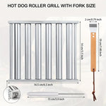 Hotdog Roller Stainless Steel Sausage Roll Rack