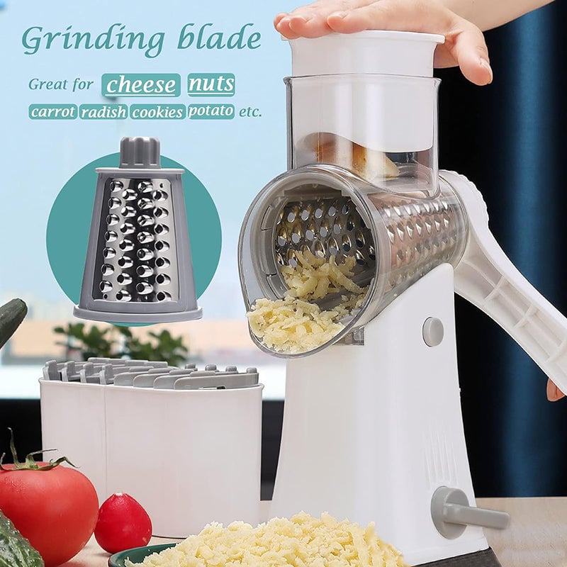 Upsell -5 in 1 Rotary Cheese Grater Shredder