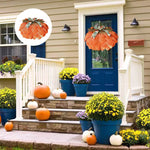 Artificial Pumpkin Fall Wreath