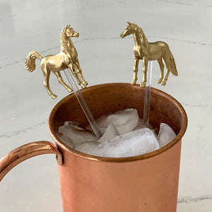 Kentucky Derby Horse Drink Stirrers