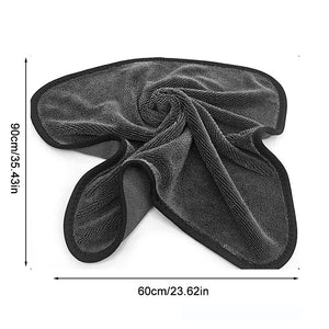 Twisted-Loop Ultra-Absorbent Car Drying Towel