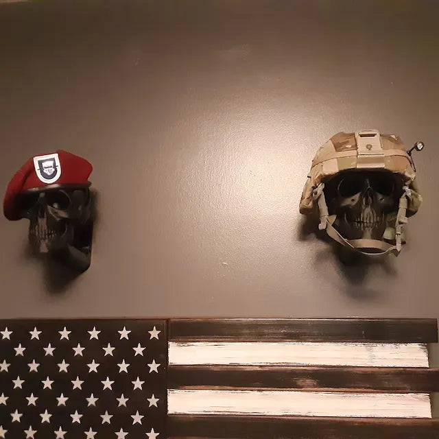 3D Skull Helmet Display Package