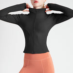 Quick-Drying Yoga Long Sleeve Jacket For Women