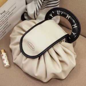 Lazy Drawstring Makeup Fashion Handbag