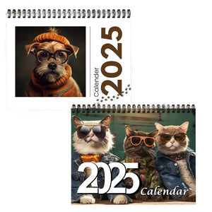 Stylish Dogs and Cats Calendar