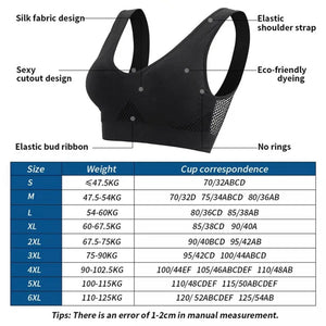 Mesh Breathable Sports Bra