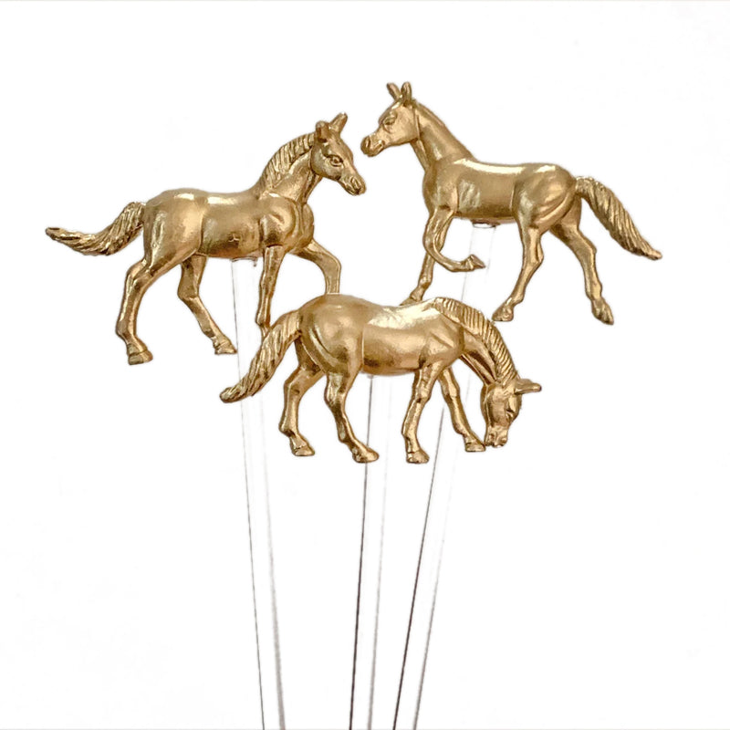 Kentucky Derby Horse Drink Stirrers