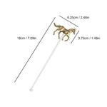 Kentucky Derby Horse Drink Stirrers