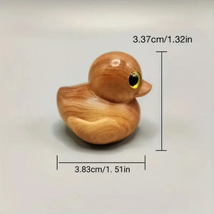 Handmade Wooden Rubber Duck