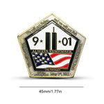 September 11th Mission Accomplished Challenge Coin