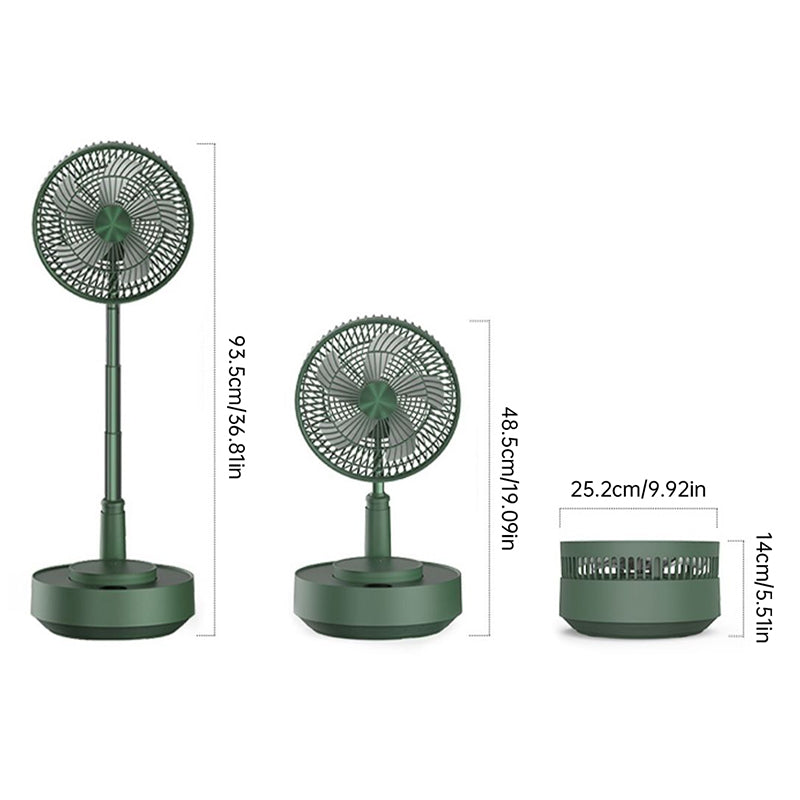 Telescopic Folding Fan