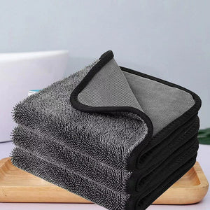 Twisted-Loop Ultra-Absorbent Car Drying Towel