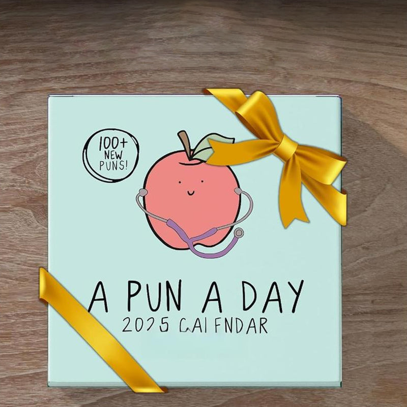 2025 A Pun A Day Desktop Calendar