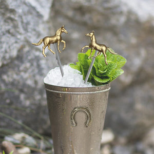 Kentucky Derby Horse Drink Stirrers