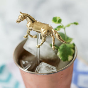 Kentucky Derby Horse Drink Stirrers