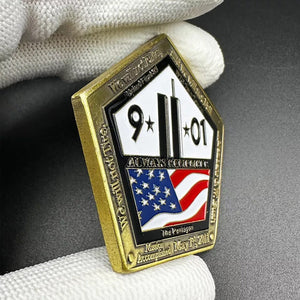 September 11th Mission Accomplished Challenge Coin