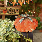 Artificial Pumpkin Fall Wreath