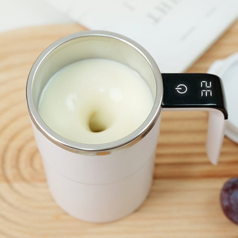 Self Stirring Coffee Mug With Lid