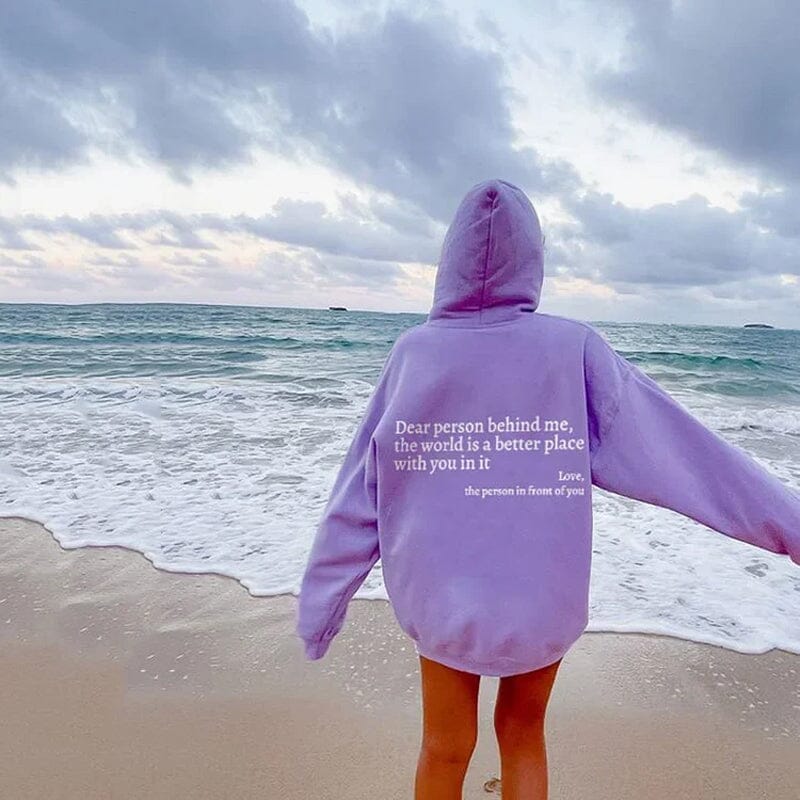 【SALE】'Dear Person Behind Me' Sweatshirt