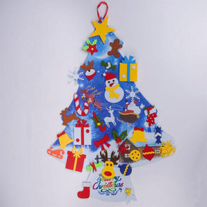 Flat Felt Christmas Tree