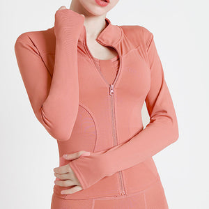 Quick-Drying Yoga Long Sleeve Jacket For Women