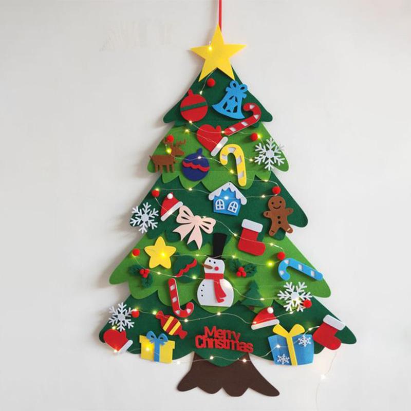 Flat Felt Christmas Tree