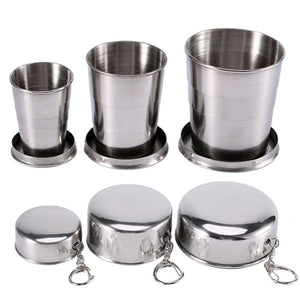 TELESCOPIC FOLDING CUP