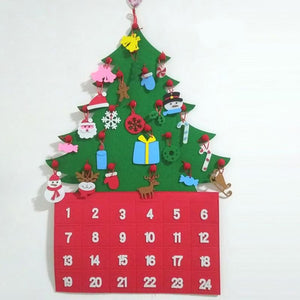 Flat Felt Christmas Tree