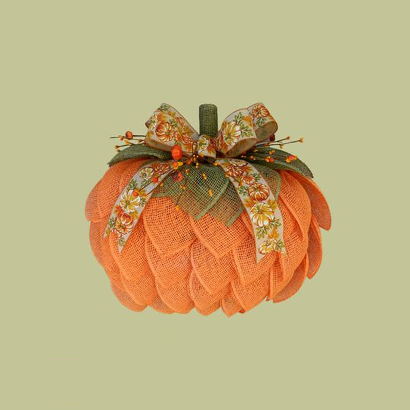 Artificial Pumpkin Fall Wreath