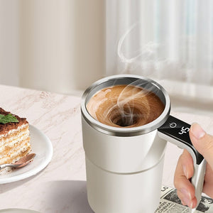 Self Stirring Coffee Mug With Lid