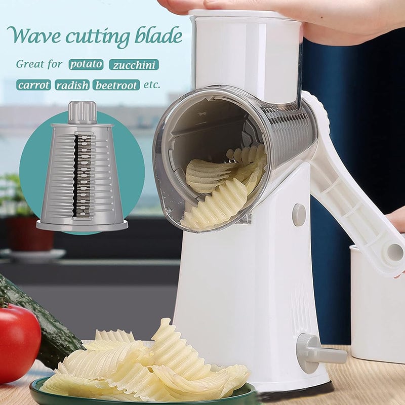 Upsell -5 in 1 Rotary Cheese Grater Shredder