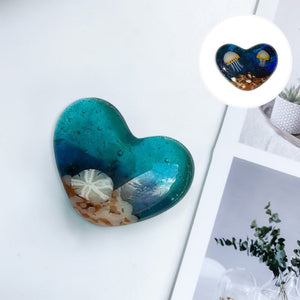 Glass Beach Pocket Heart