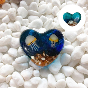 Glass Beach Pocket Heart