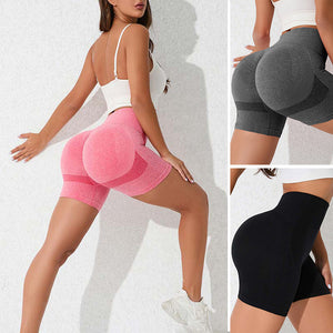 Women's Tummy Control High Waist Gym Shorts