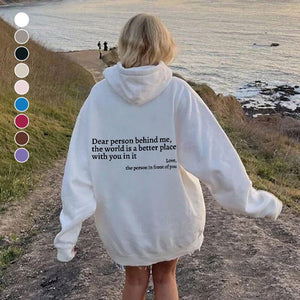 【SALE】'Dear Person Behind Me' Sweatshirt