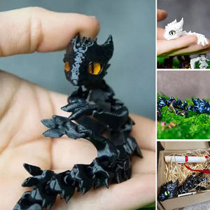 3D Printed Tiny Cute Dragon